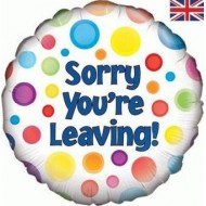 Sorry You're Leaving Spotty Balloon